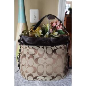 COACH Y2K Signature Zoe 12674 (Large) BAG PURSE (180